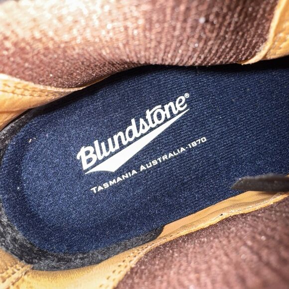 Blundstone Chelsea Boots Women’s US 8.5 Black Leather Elastic Pull On Ankle Boot - Picture 9 of 14